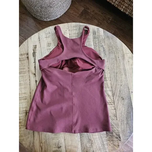Athleta Intensity Support Top in SuperSonic Russet Brown Size M Athlesure - Picture 5 of 5